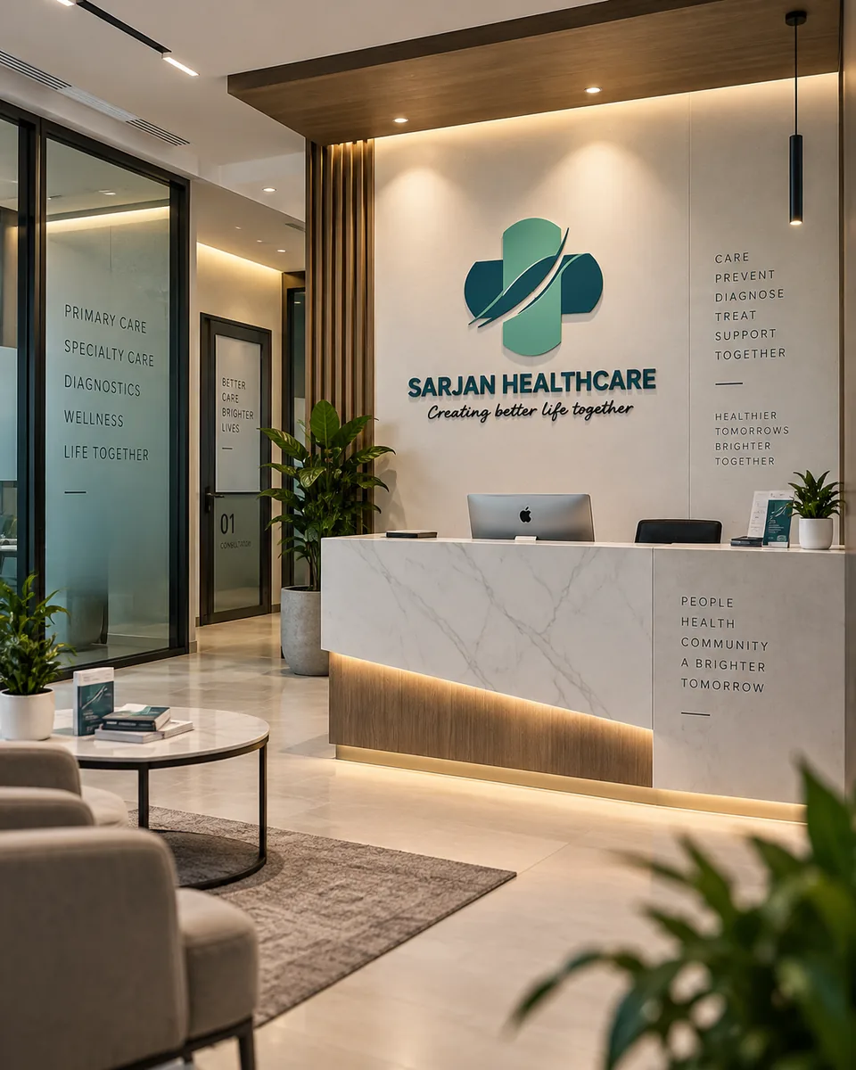 A healthcare consultation
